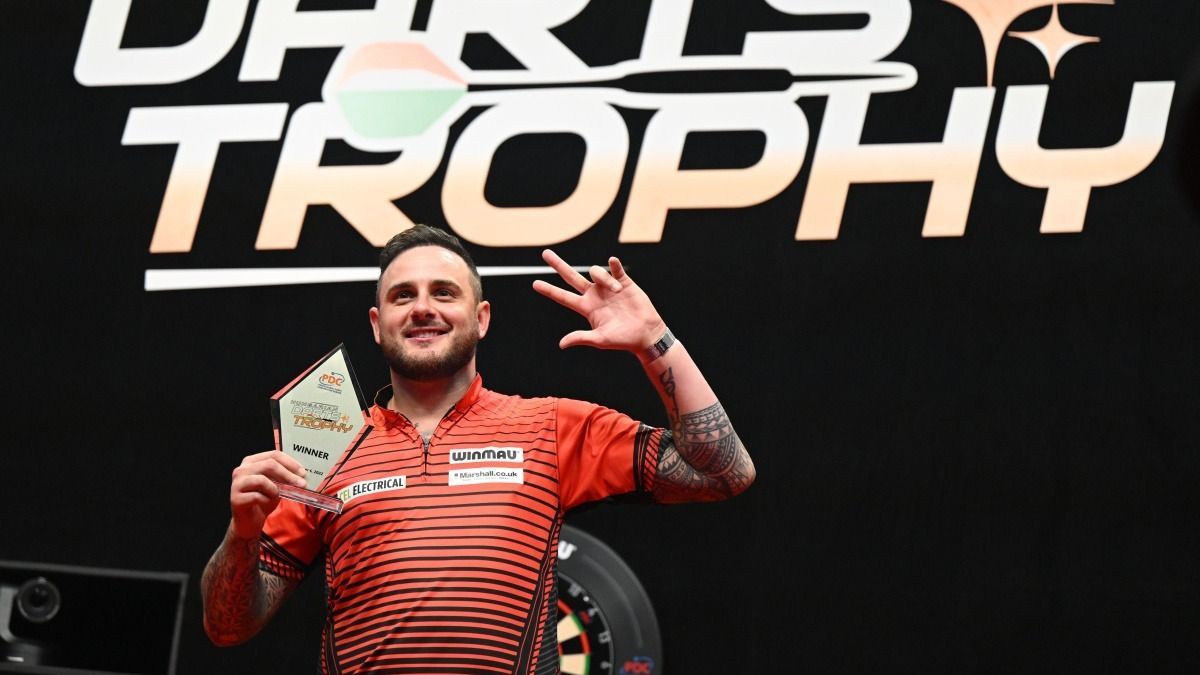 Joe Cullen a Hungarian Darts Trophy győztese (x)