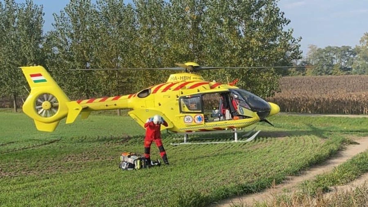 Helyszíni videó: több mentőhelikopter érkezett Ikladra, rengeteg a sérült