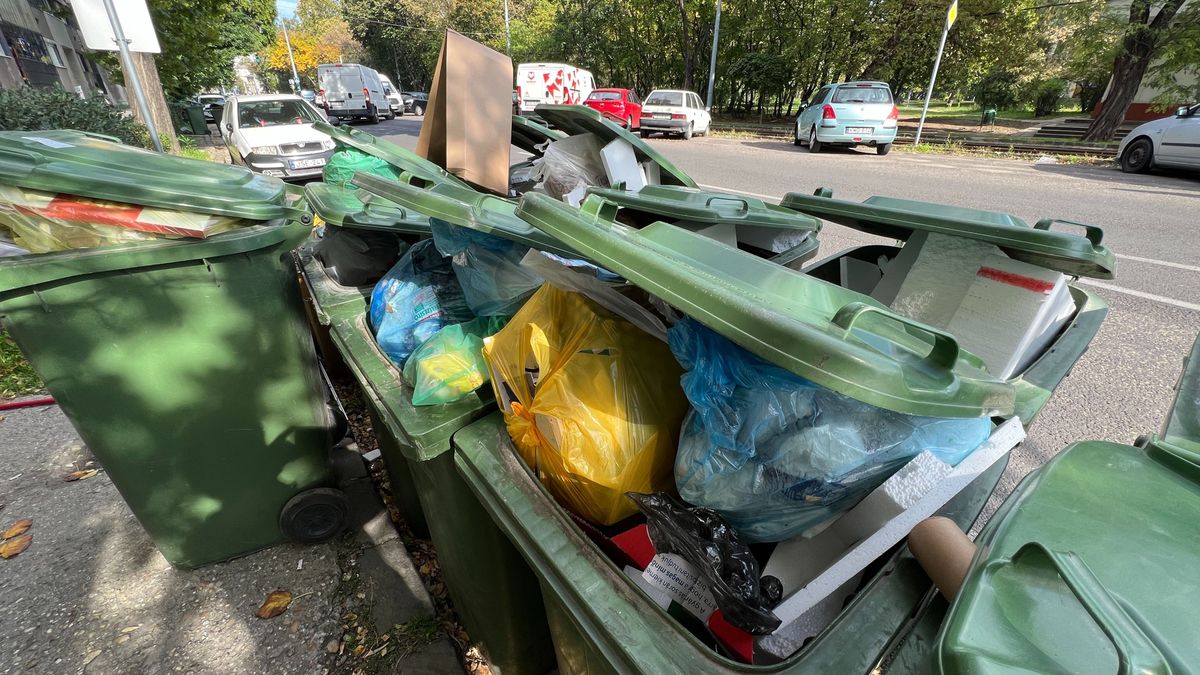 Kétségbeestek a budapestiek: elárasztja a szemét a fővárost