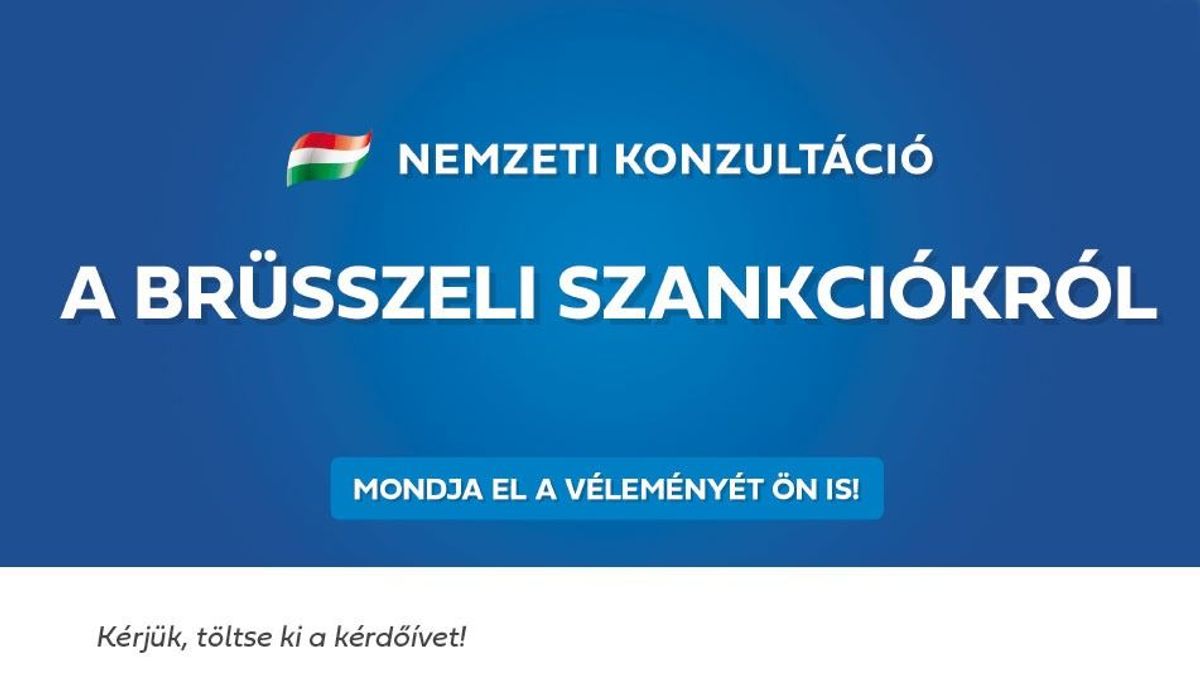 Itt vannak a nemzeti konzultáció kérdései, ezekre válaszolhatunk