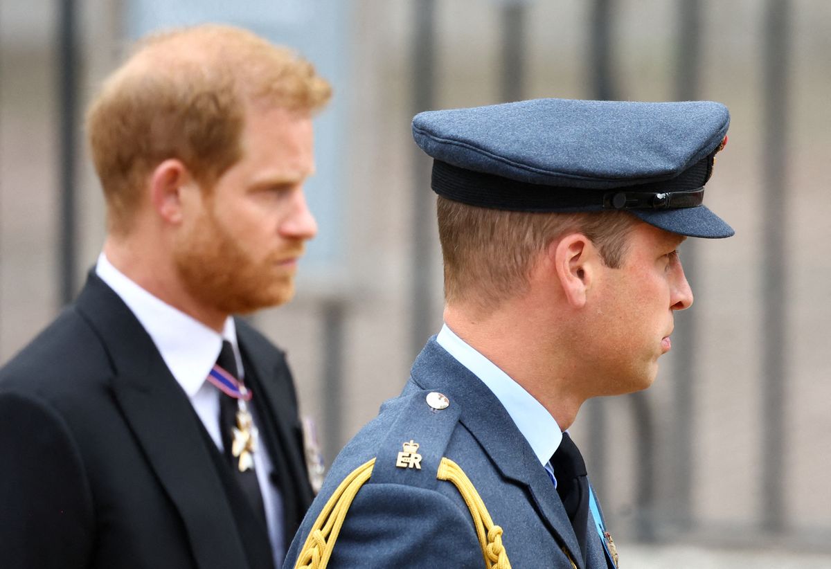 Harry herceg, Vilmos herceg, II. Erzsébet temetés, AFP