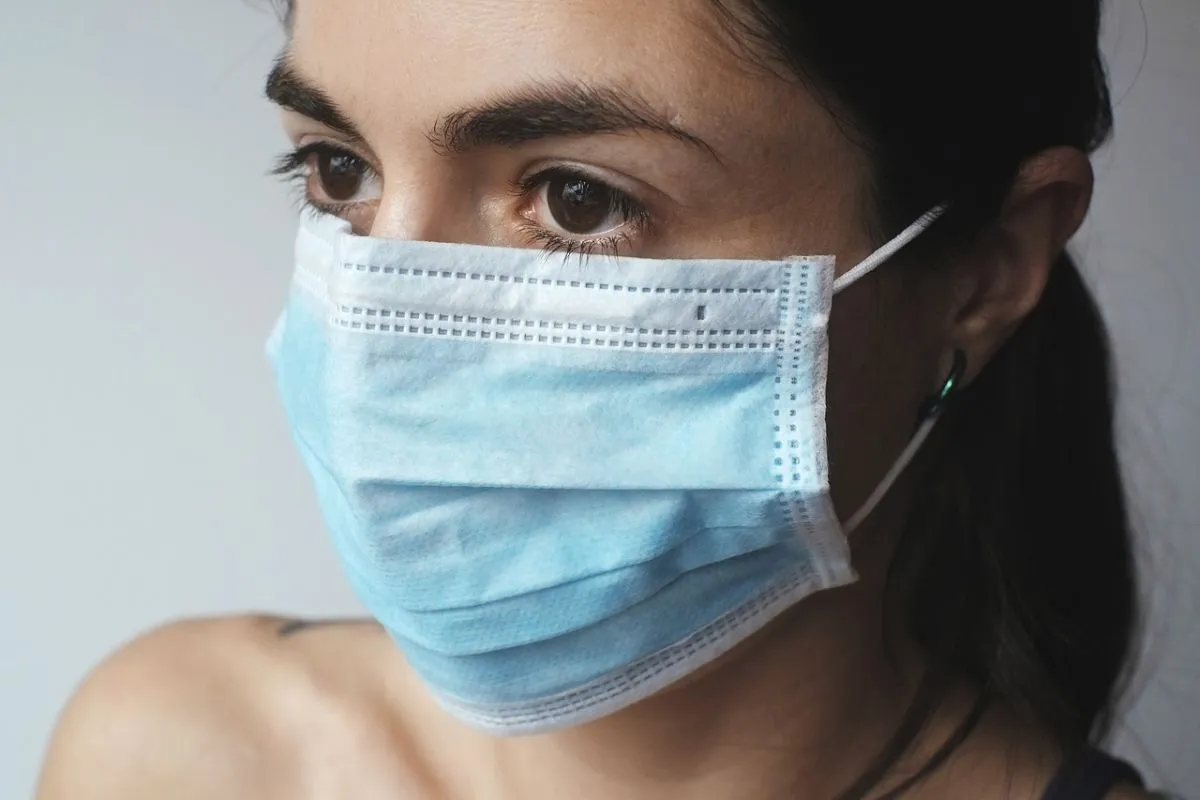 maszk, covid, influenza