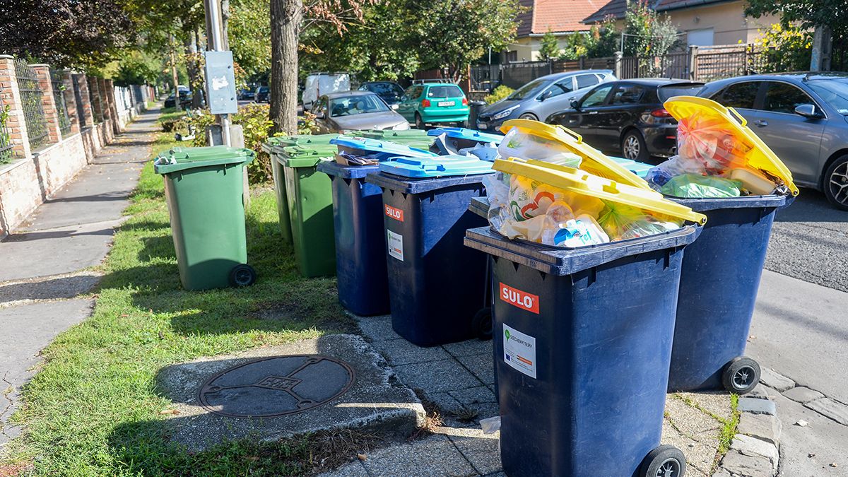 Bűz, mocsok, tömött kukák mindenhol Pesten és Budán - gyomorforgató fotók