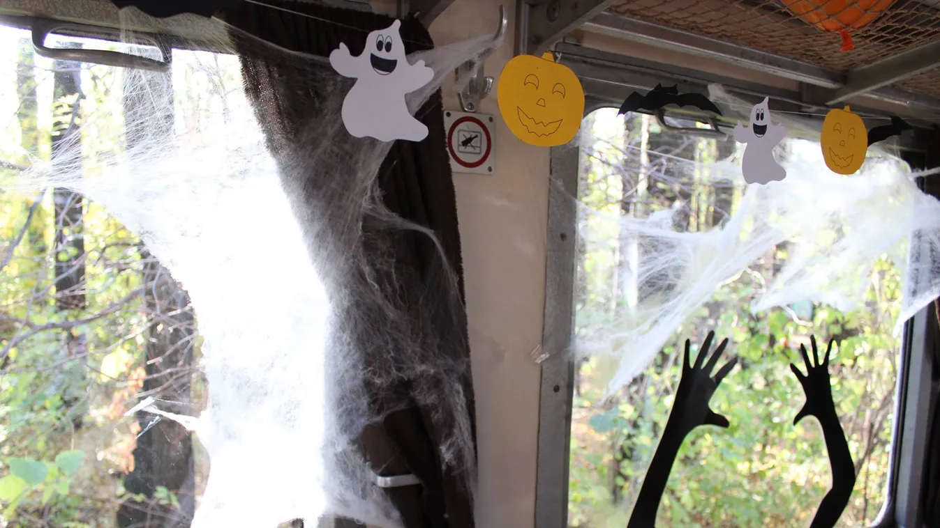 Boszorkányok és szellemek is utaznak majd a Gyermekvasút halloweeni járatán