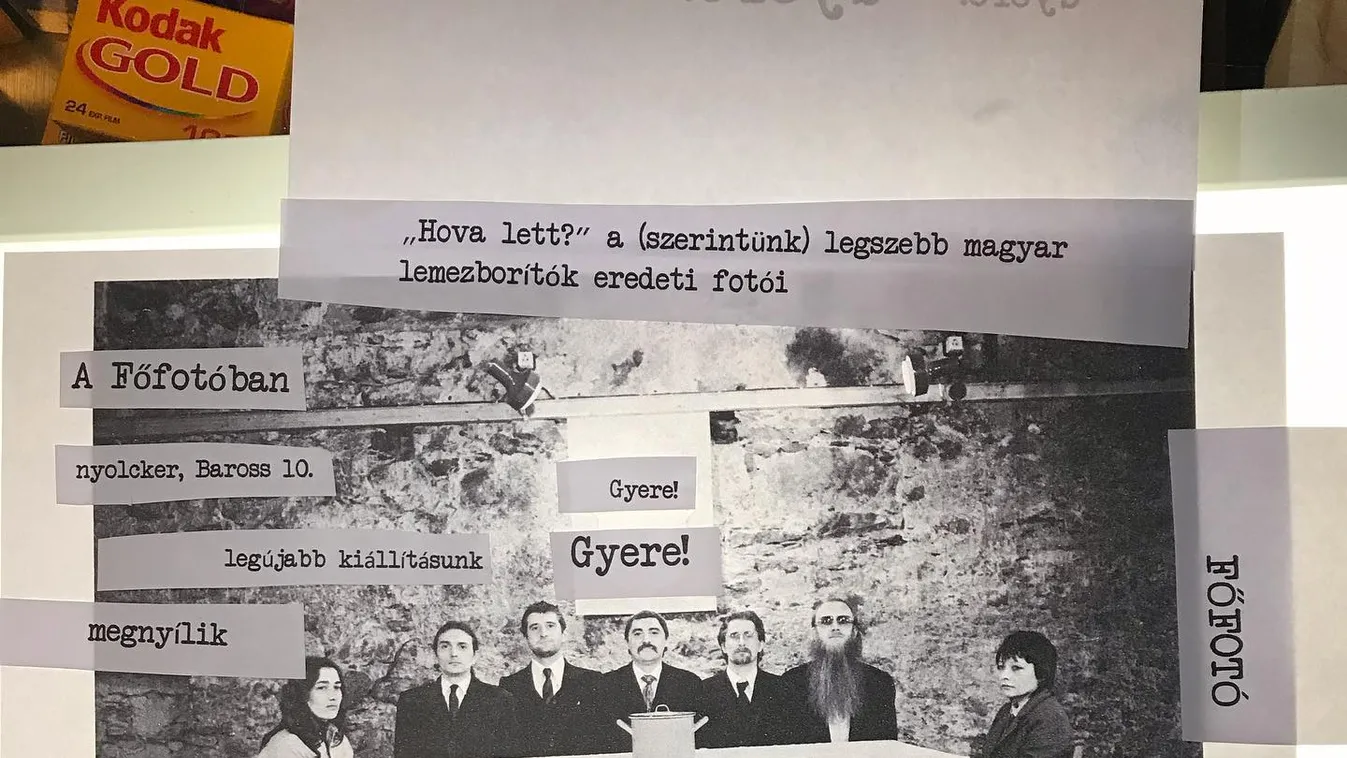 A magyar poptörténelem ikonikus lemezborítóit láthatjuk a Főfotó Galériában