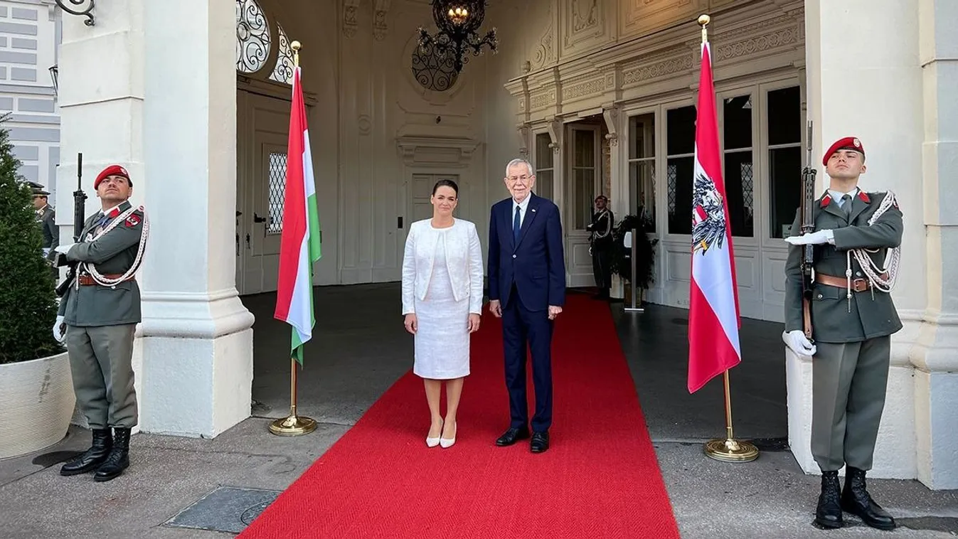 Novák Katalin: Hazánk semleges, békepárti, csakúgy, mint Ausztria