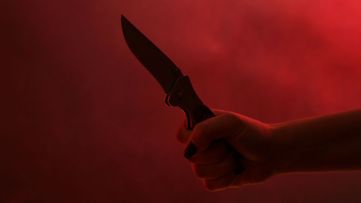 kés, késelés, gyilkosság, megölte, illusztráció, Shutterstock