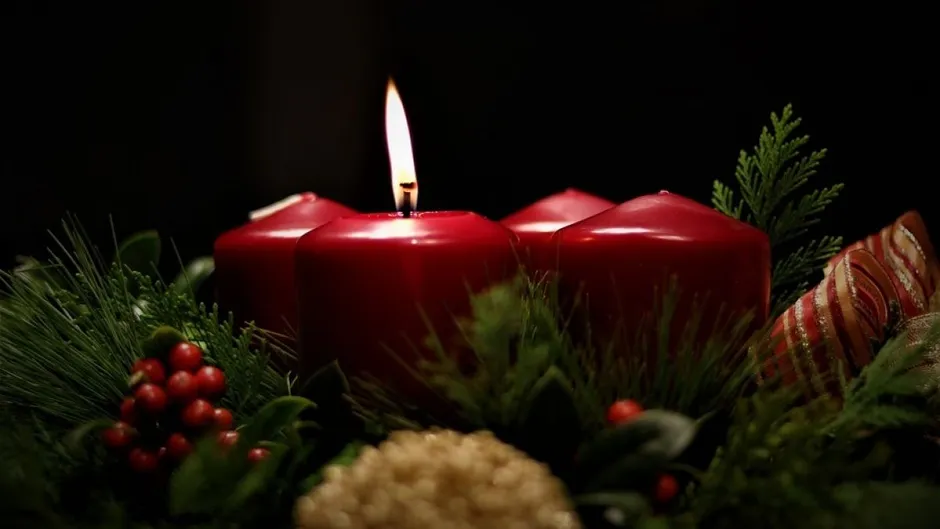 advent, koszorú, gyertya