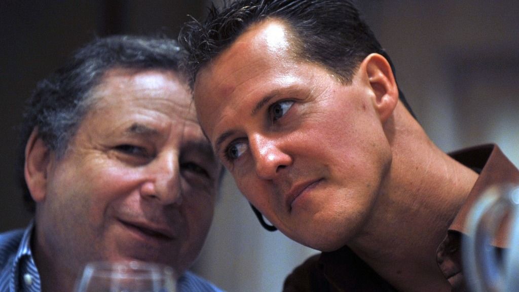 Todt (balra) és Schumacher barátsága kiállt minden próbát