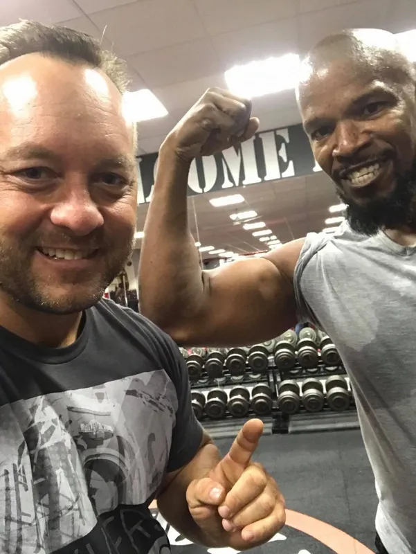 Jamie Fox a Flex Gymben
