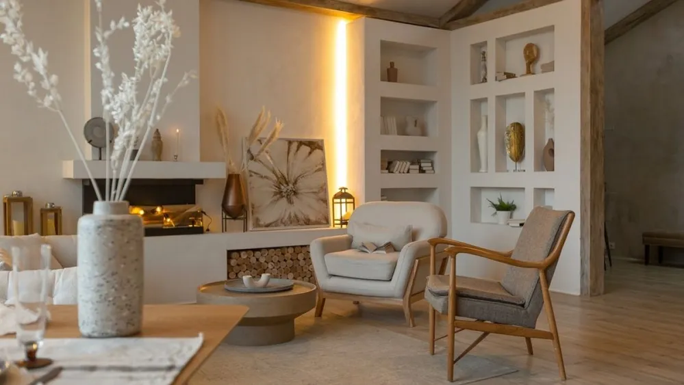 Cozy,Warm,Home,Interior,Of,A,Chic,Country,House,With