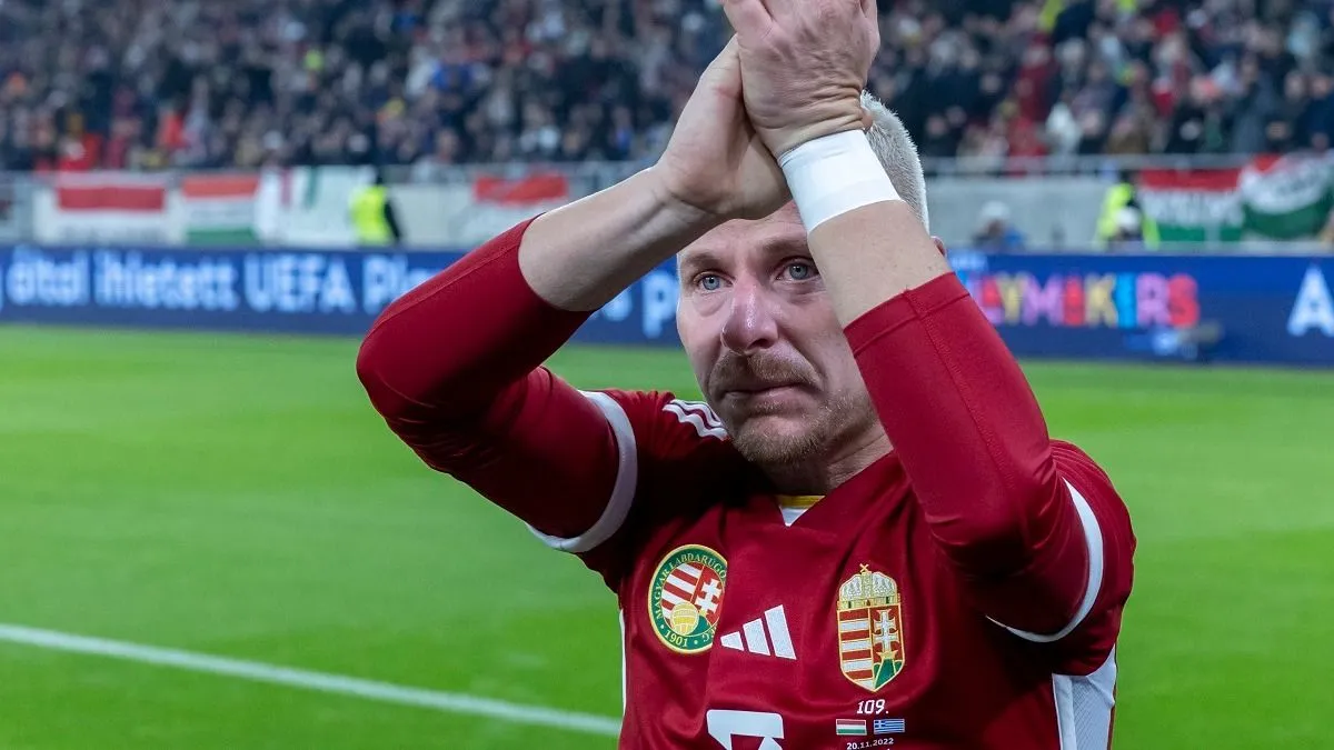 Dzsudzsák Balázs csúcstartóként, könnyezve búcsúzott a magyar válogatottól