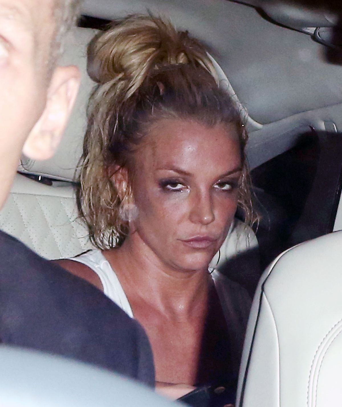 *EXCLUSIVE* Britney Spears leaves The Roundhouse
