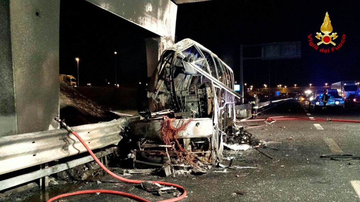 Veronai halálbusz: Háborognak az olaszok, hogy Magyarországon vonult börtönbe a vétkes sofőr