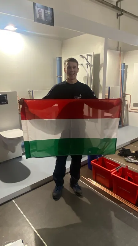 Ezüstérmes lett a gázszerelő