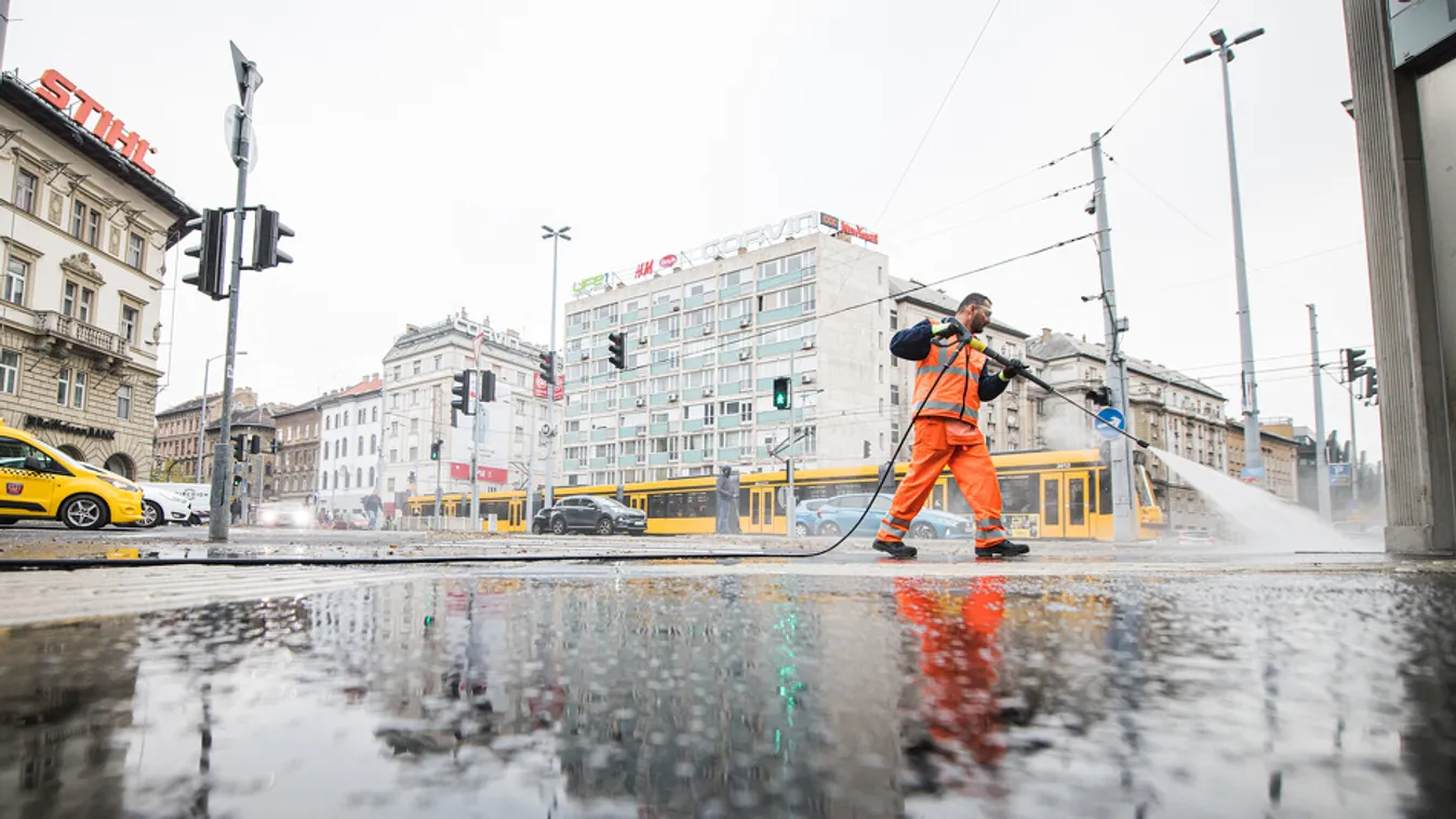 A Corvin-negyed metróállomás környéke ismét tiszta és üde?