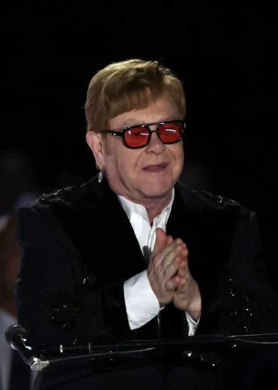 President Biden Hosts A Musical Performance By Elton John On The White House's South Lawn
