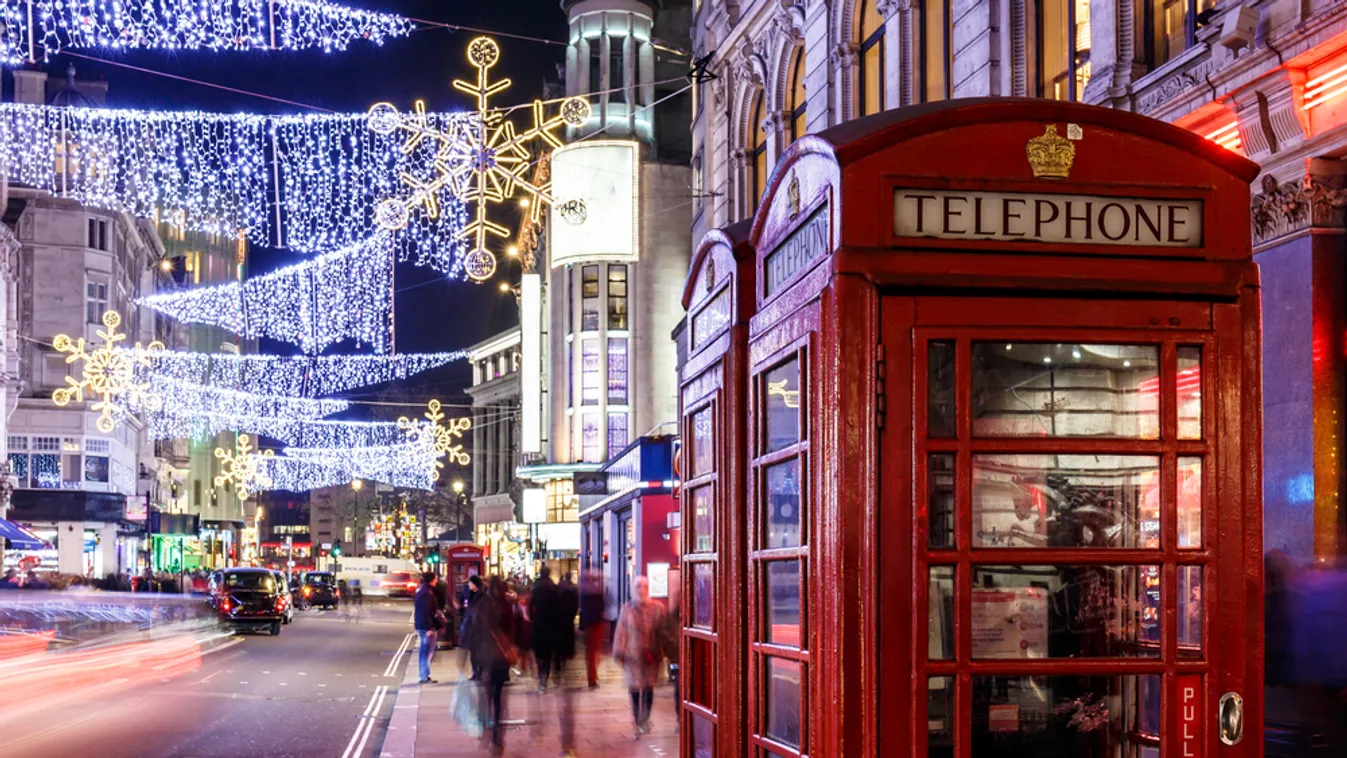 Videón, ahogy elszabadultak az óriás karácsonyi díszek London forgalmas utcáin