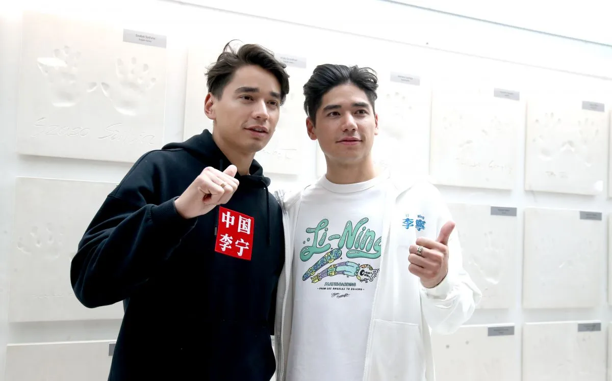 Liu Shaolin Sándor és Liu Shaoang, fotó: Nemzeti Sport, Földi Imre