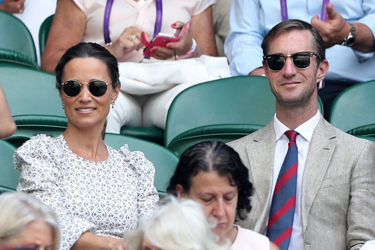 Pippa Middleton és férje, James Matthews, AFP