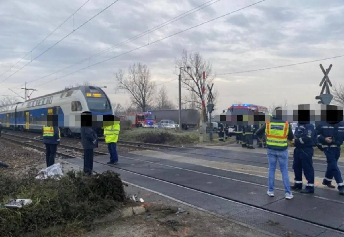 vonatbaleset Göd és Dunakeszi határában, 2022. december 2. Bors