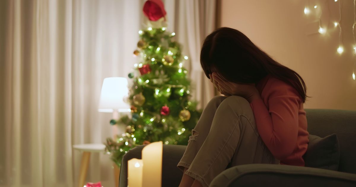 szomorú, karácsony, ünnep, rossz karácsony, Shutterstock illusztráció