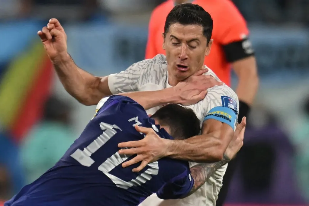 Messi és Lewandowski nem kímélte egymást