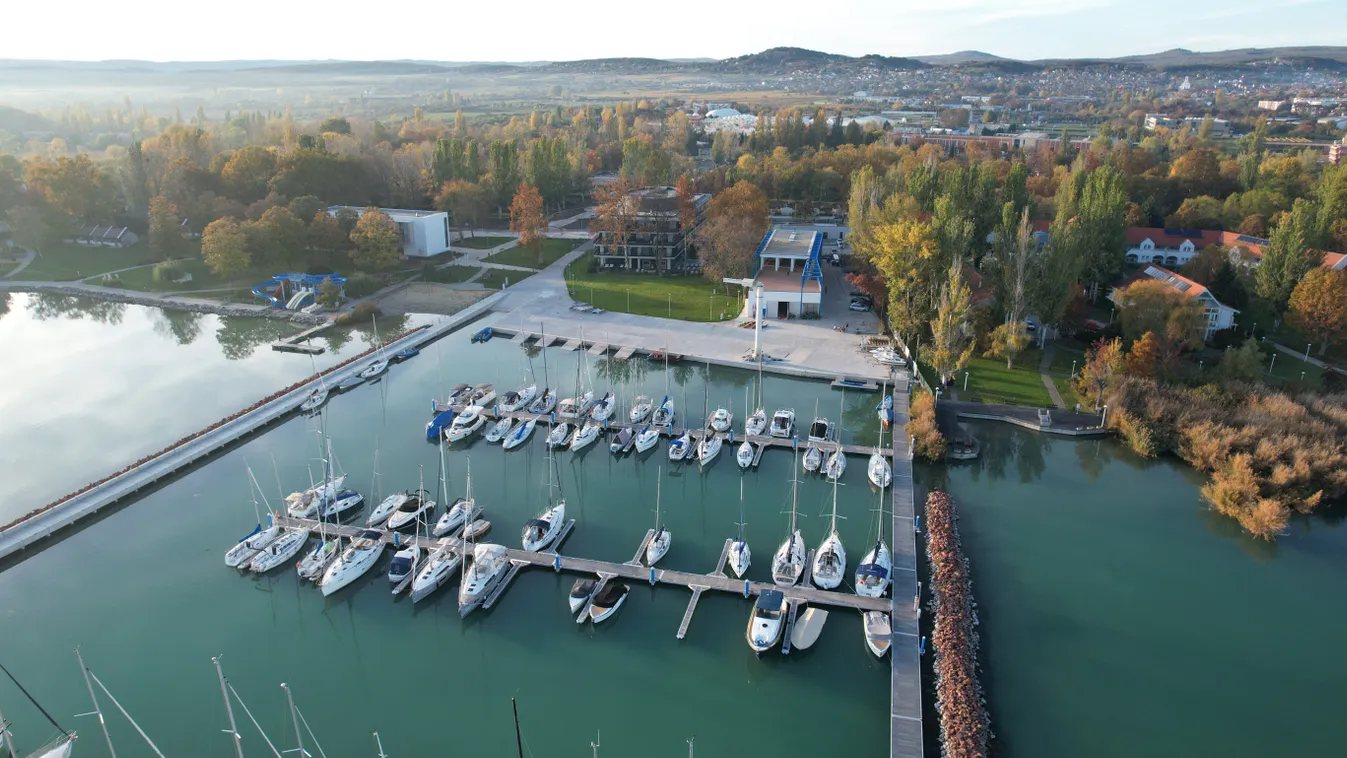 Balatonfüred vadonatúj négy évszakos vízitúra bázisa: a Kékszalag Port