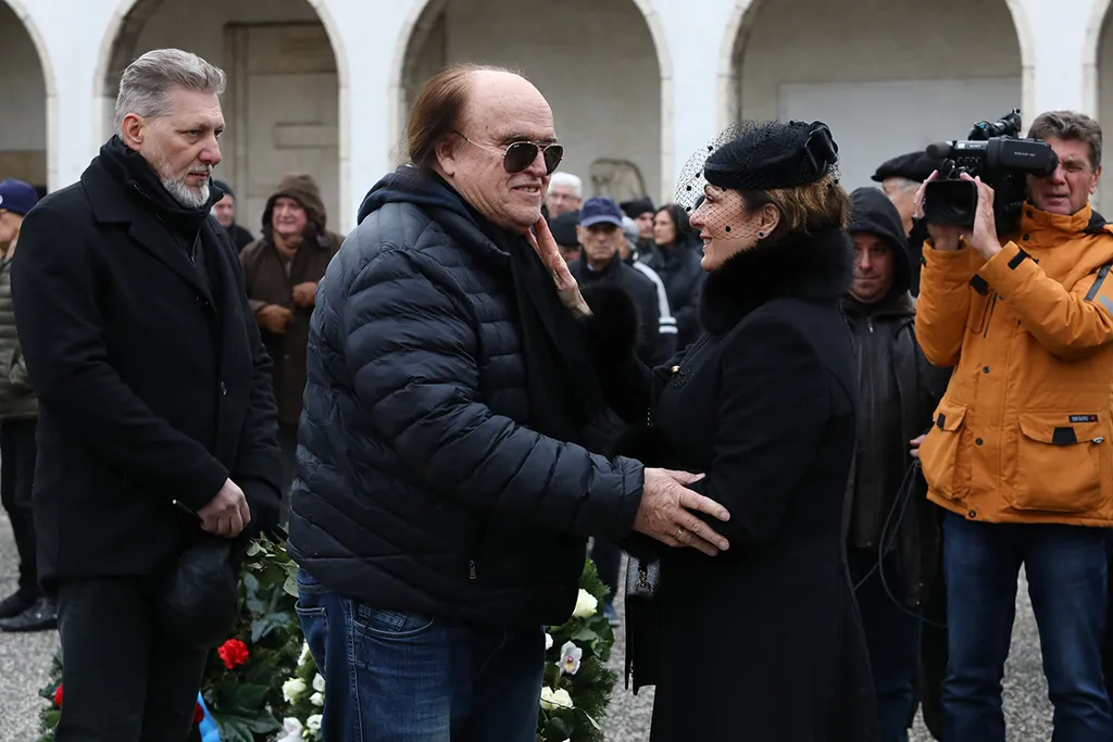 Csapó Gábor temetése