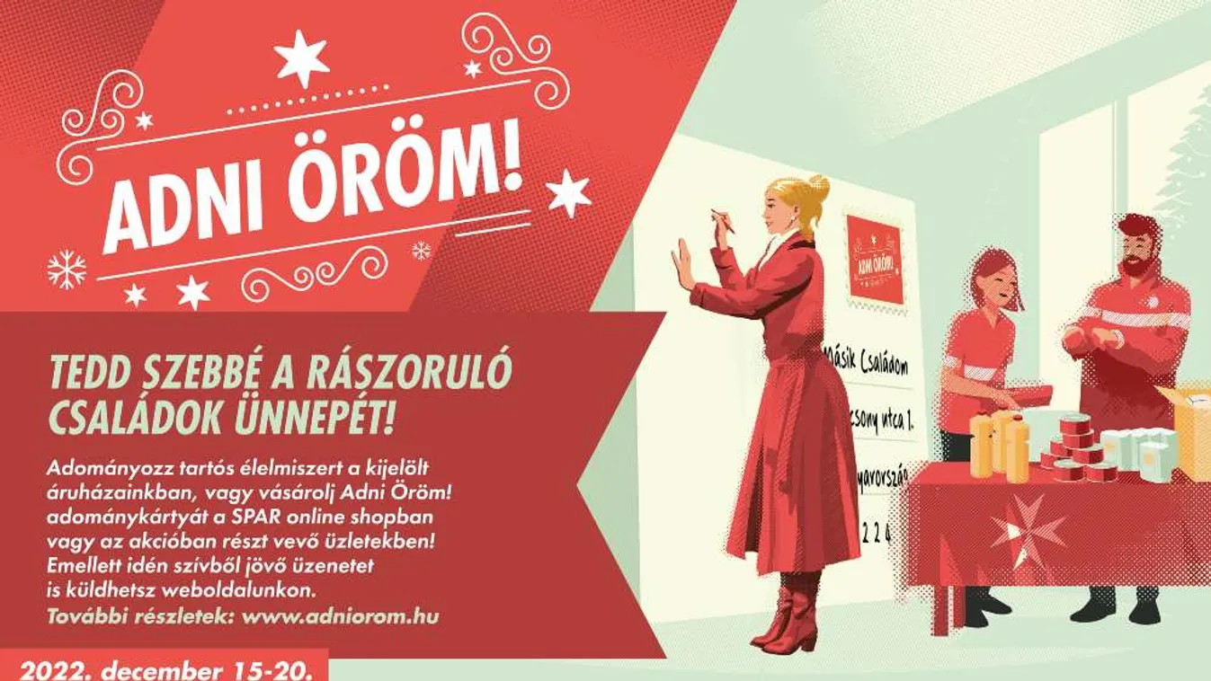Adni Öröm! - Az adomány mellé jókívánságot is küldhetünk