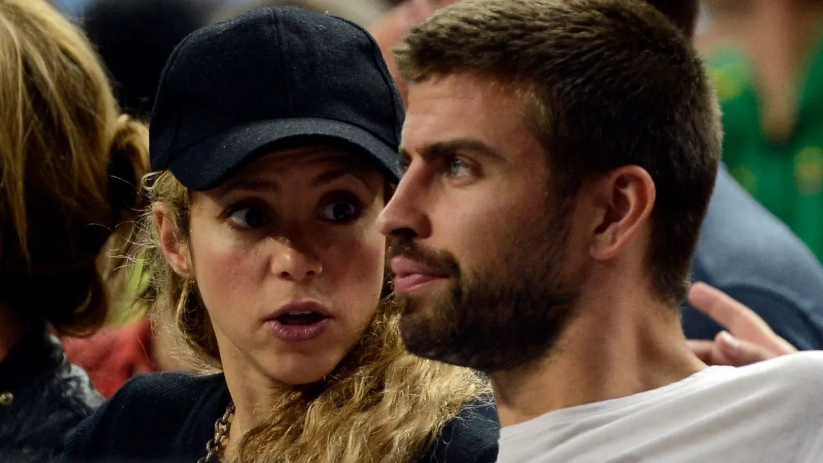 Shakira, Gerard Piqué, fotó: AFP