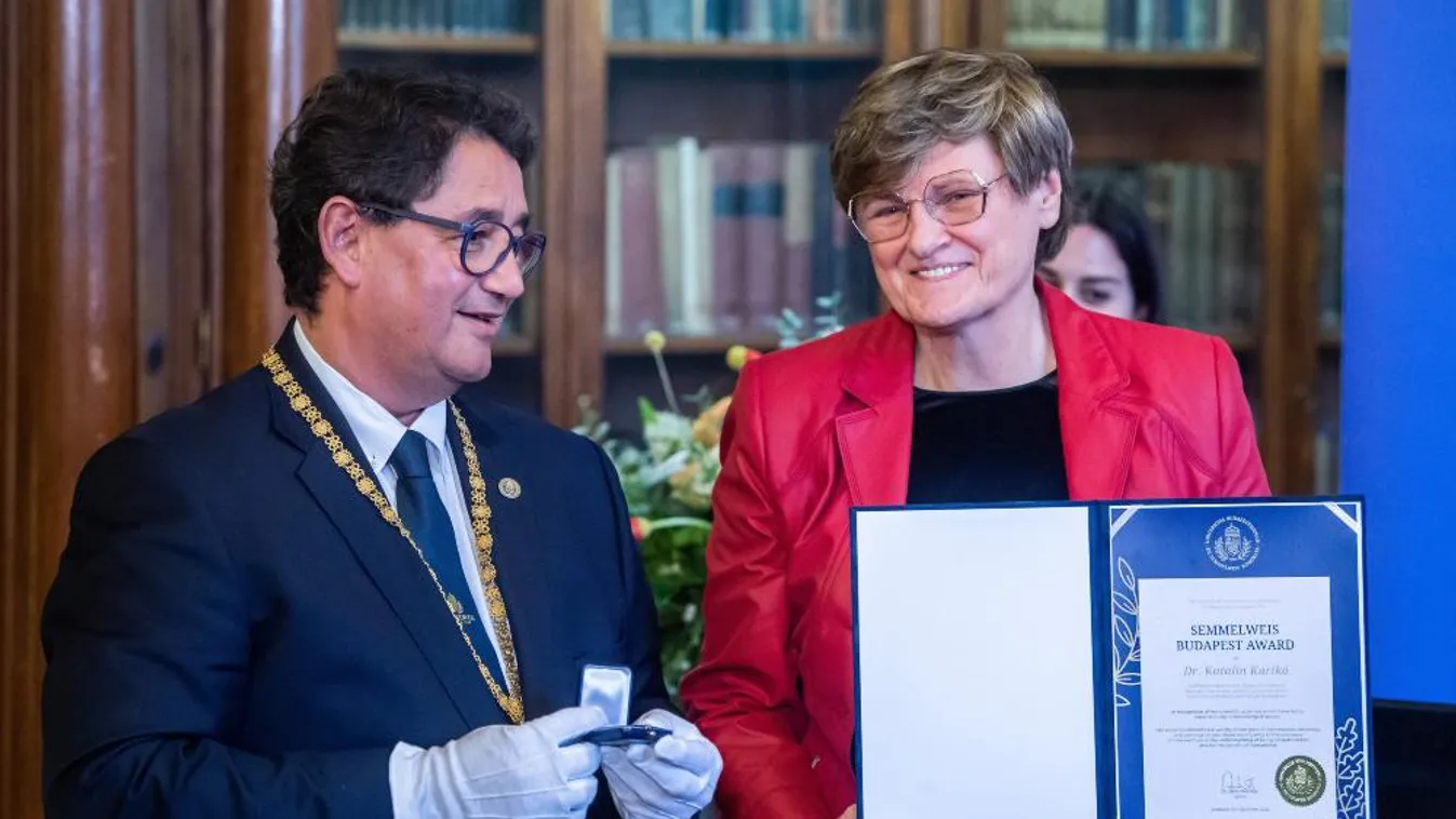 Karikó Katalin óriási elismerést kapott