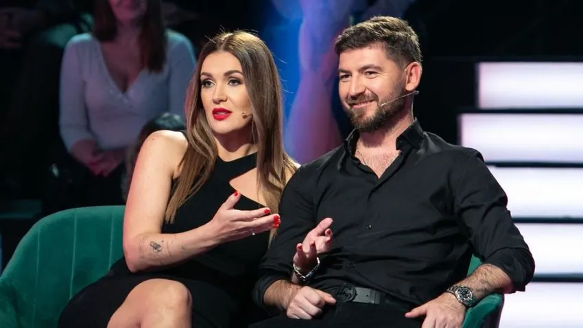 Hódi Pamela és férje, Tóth Bence