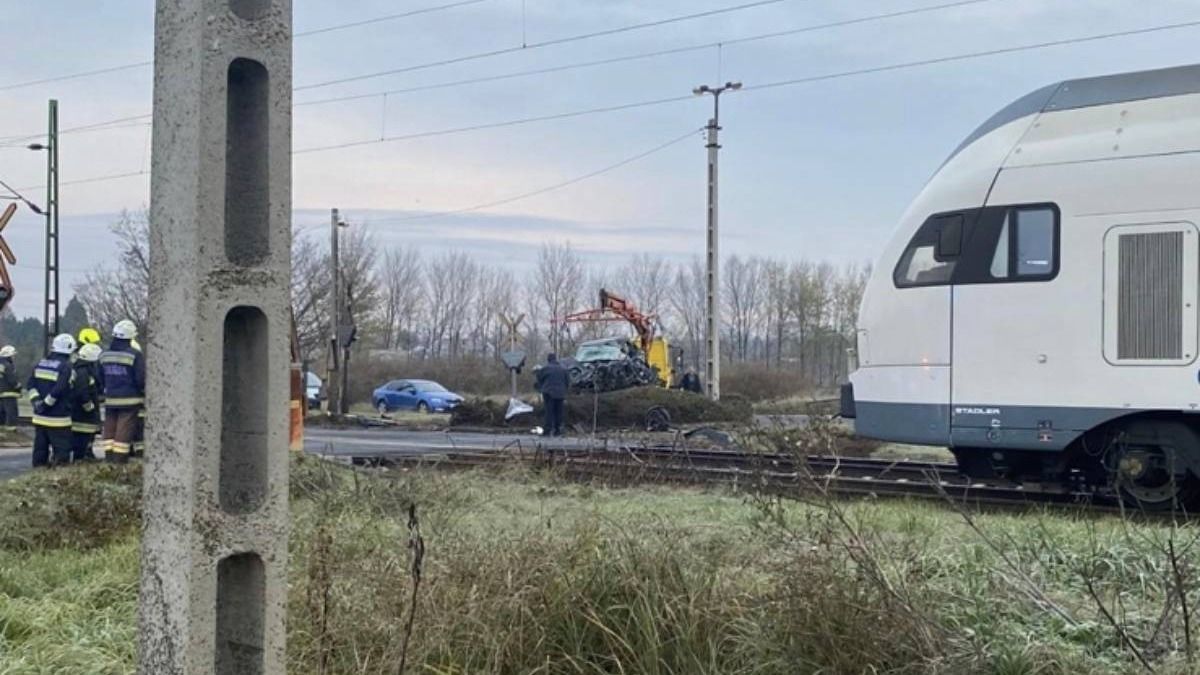 vonatbaleset Göd és Dunakeszi határában, 2022. december 2. Bors