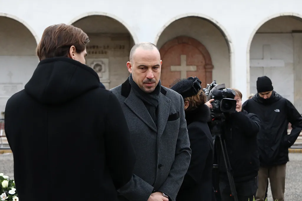 Csapó Gábor temetése