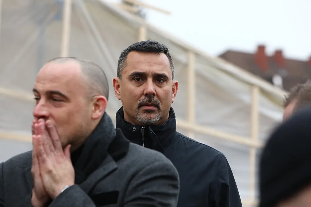 Csapó Gábor temetése