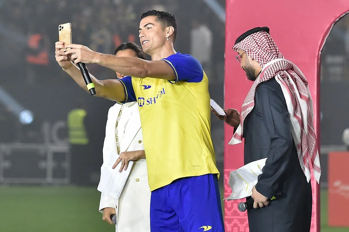 Cristiano Ronaldo bemutatkozott az al-Nasszr klubjánál