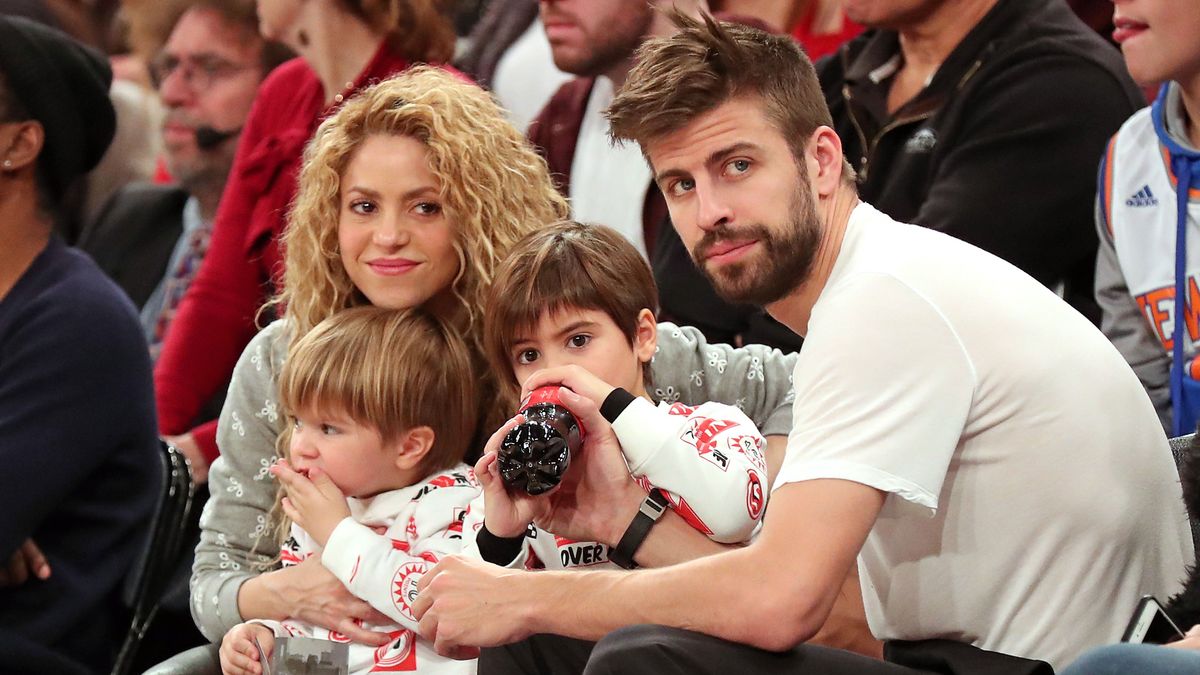 Gerard Piqué, Shakira és a gyerekeik, Northfoto