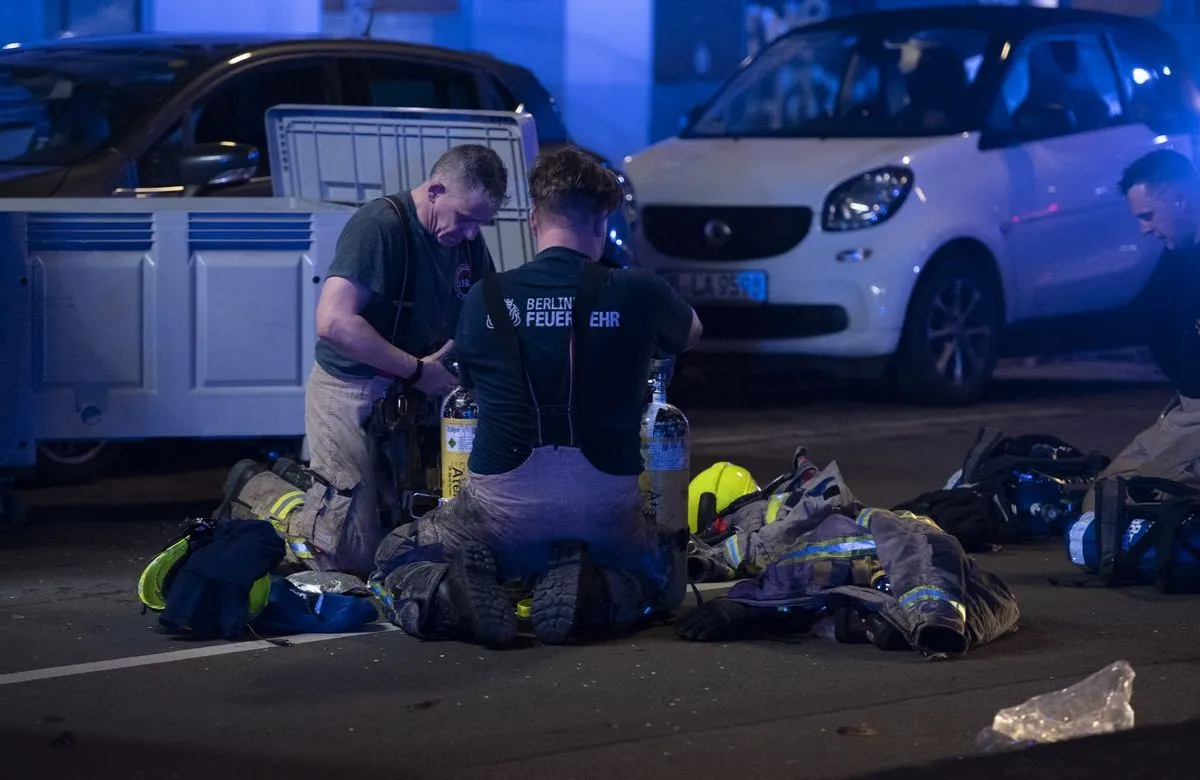 szilveszteri zavargások, Németország, AFP
