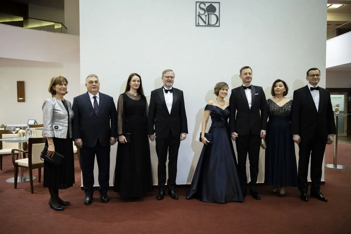 HEGER, Eduard; LÉVAI Anikó; ORBÁN Viktor; MORAWIECKI, Mateusz; FIALA, Petr