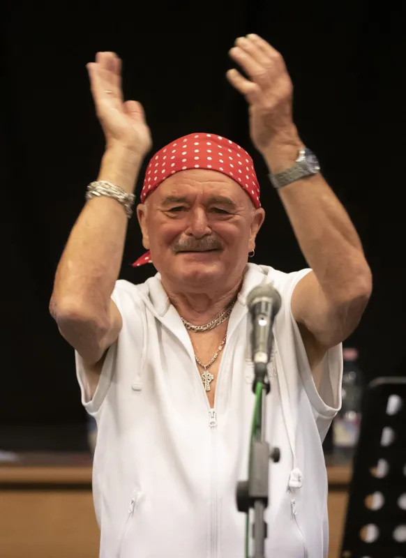 20220706 Budapest60 év 60 dal – válogatás az Omega életművéből készülő koncert próbája.fotó: Szabolcs László (SZL)Ripost képen: Nagy Feró