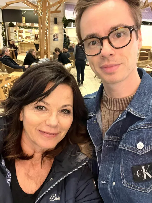 Ivancsics Ilona és a fia 