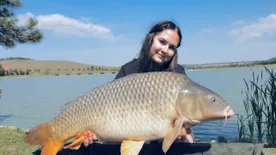 Internetes videókból tanult meg horgászni a magyar bajnok női pecás