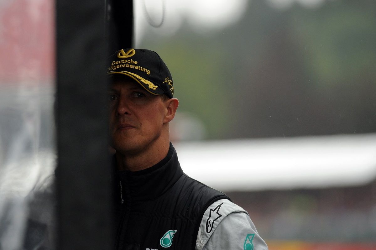 Schumacher mindig is kerülte a reflektorfényt