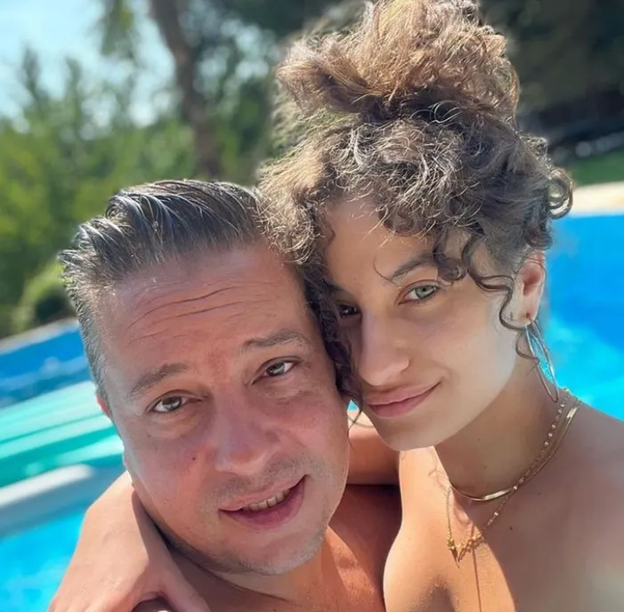 L.L. Junior és Dárdai Blanka az egyik közös nyaralásukon, Dominikán 