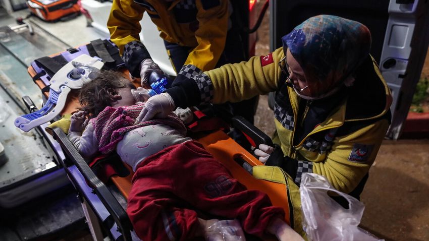 Fotók a török-szíriai földrengés helyszínéről
