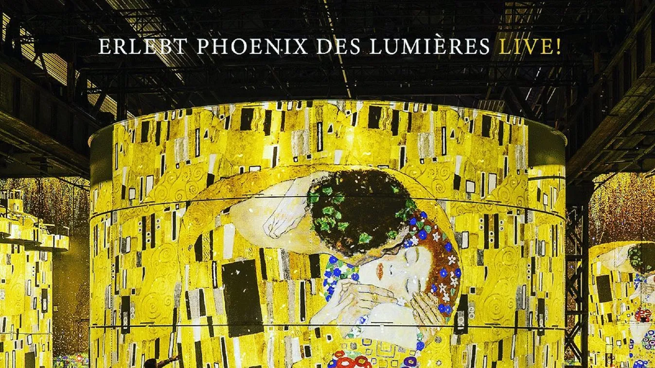 Klimt és Hundertwasser alkotásai kelnek életre egy dortmundi gyár falán