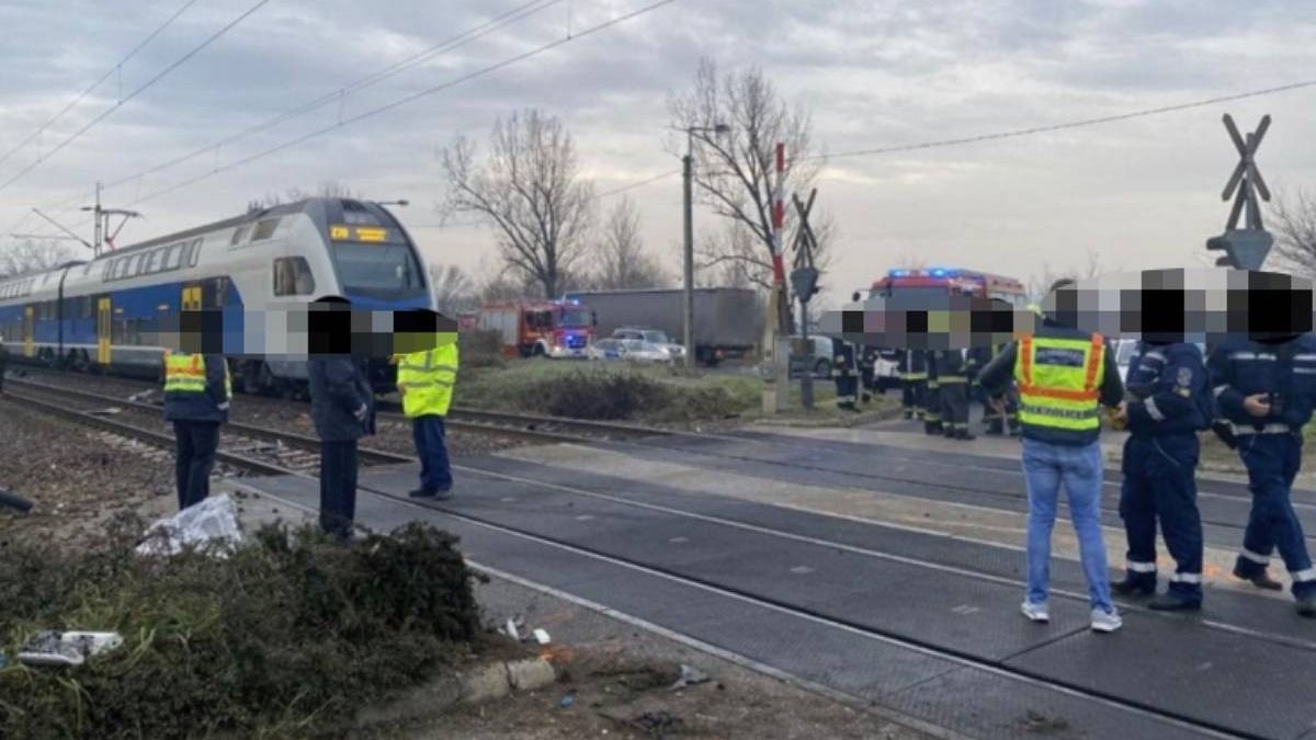 vonatbaleset Göd és Dunakeszi határában, 2022. december 2. Bors