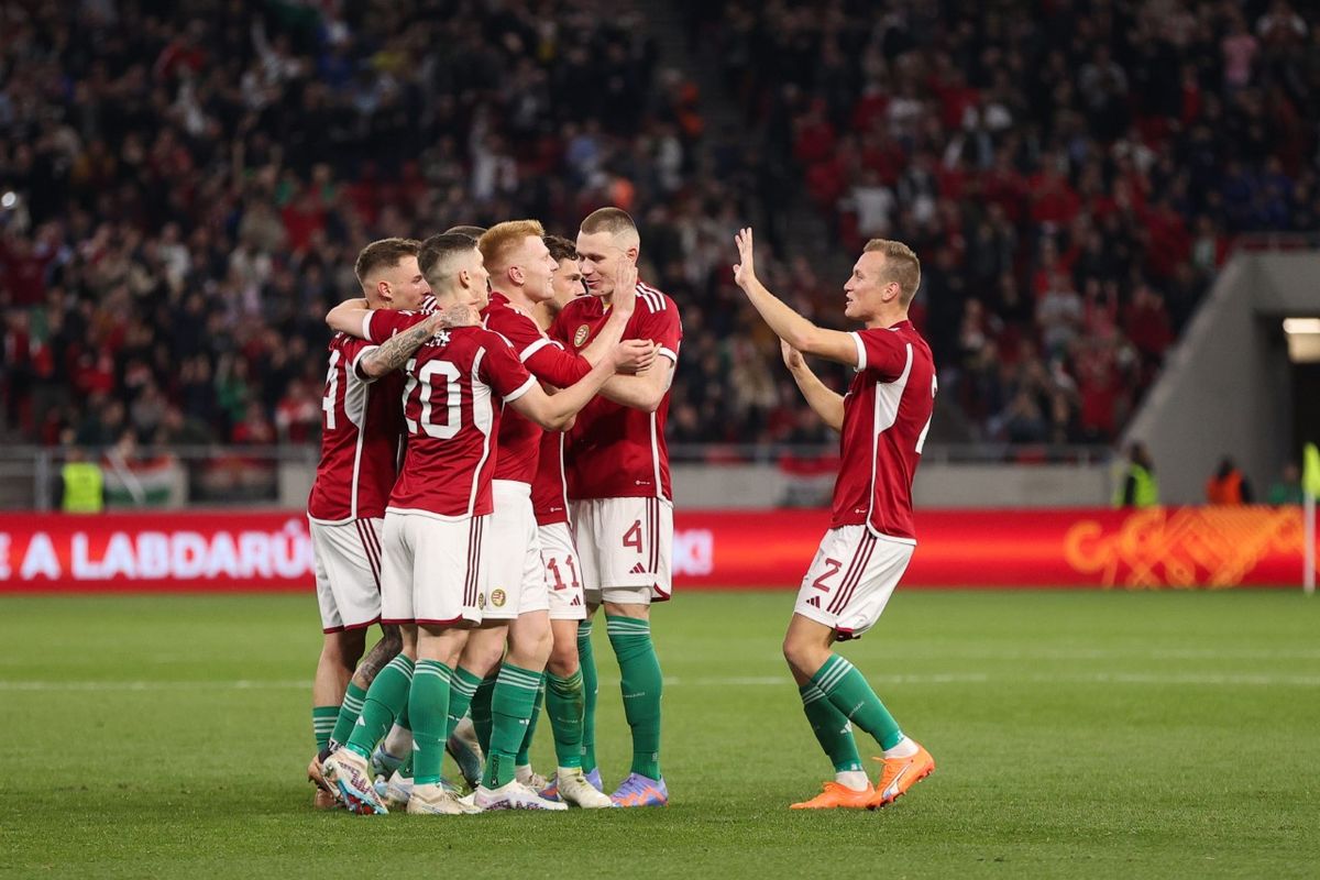 Ez volt a magyar válogatott első gólöröme 2023-ban