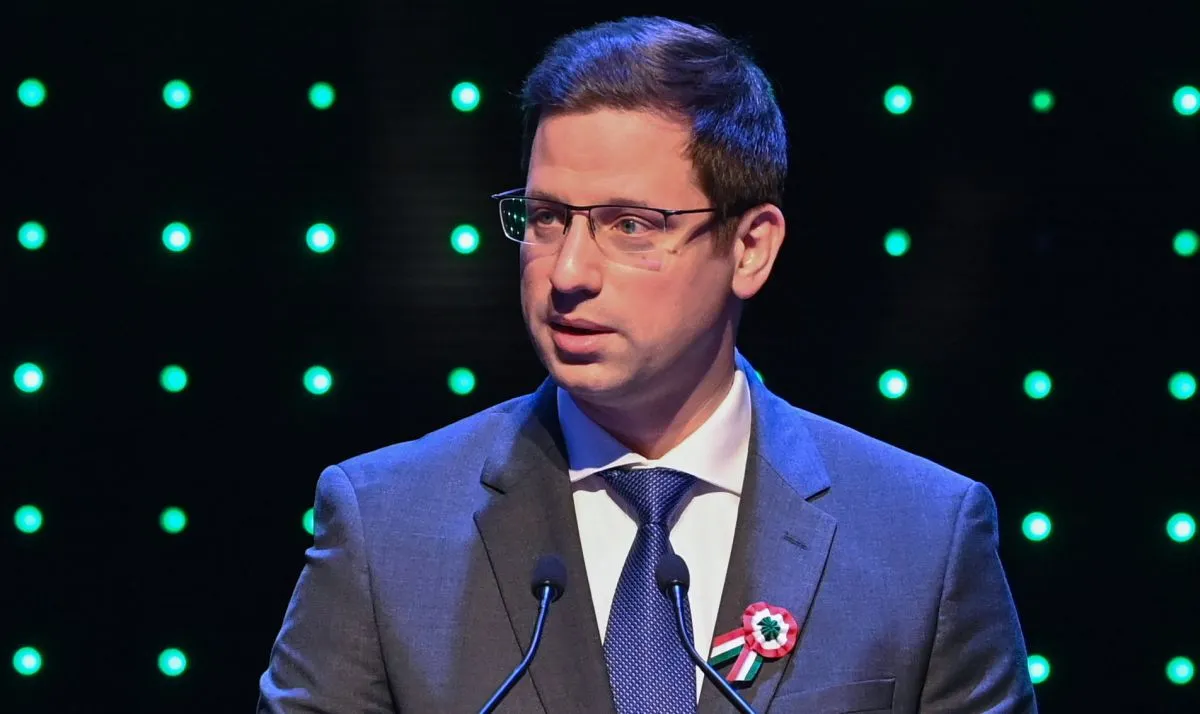 Gulyás Gergely Miniszterelnökséget vezető miniszter